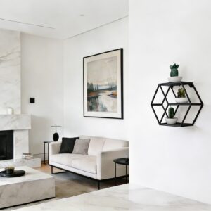 Prateleira Cúbica de Parede - Design, Organização e Estilo para seu Ambiente