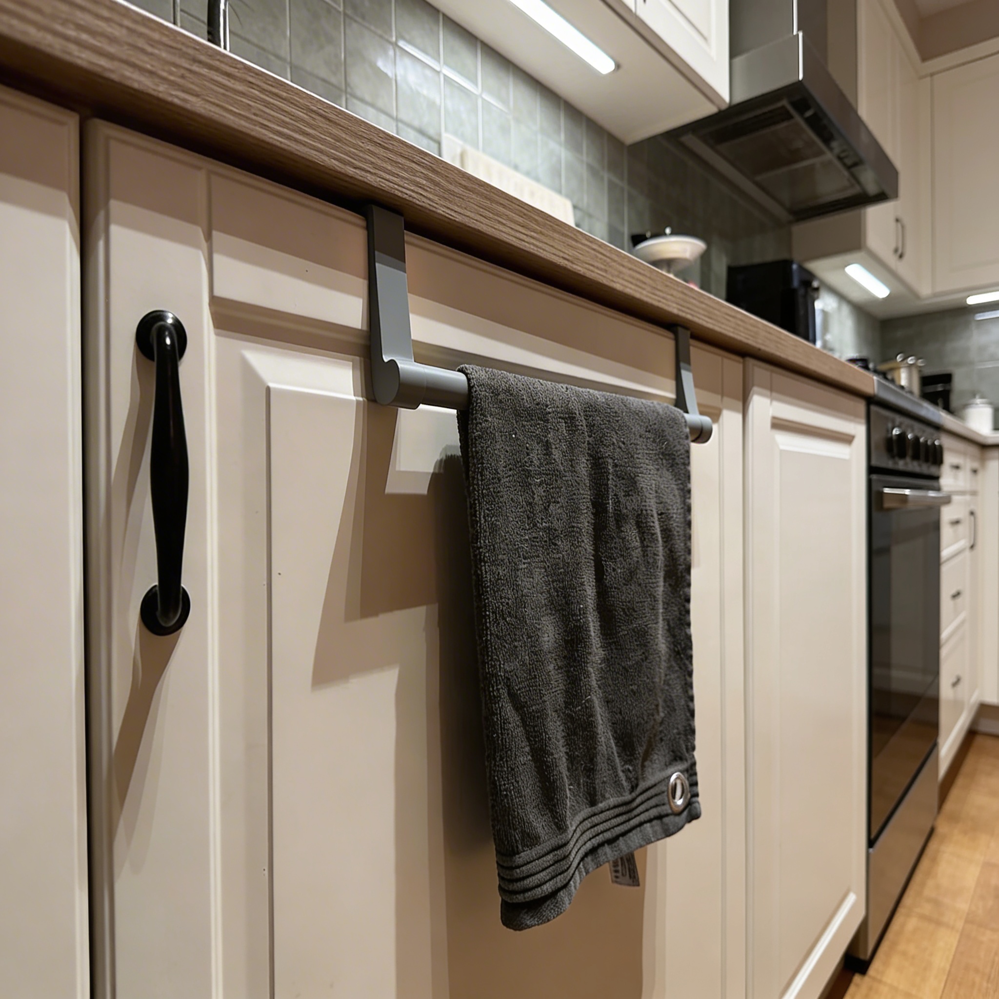 Suporte para Toalha de Bancada – Praticidade e Elegância para sua Cozinha - Imagem 2