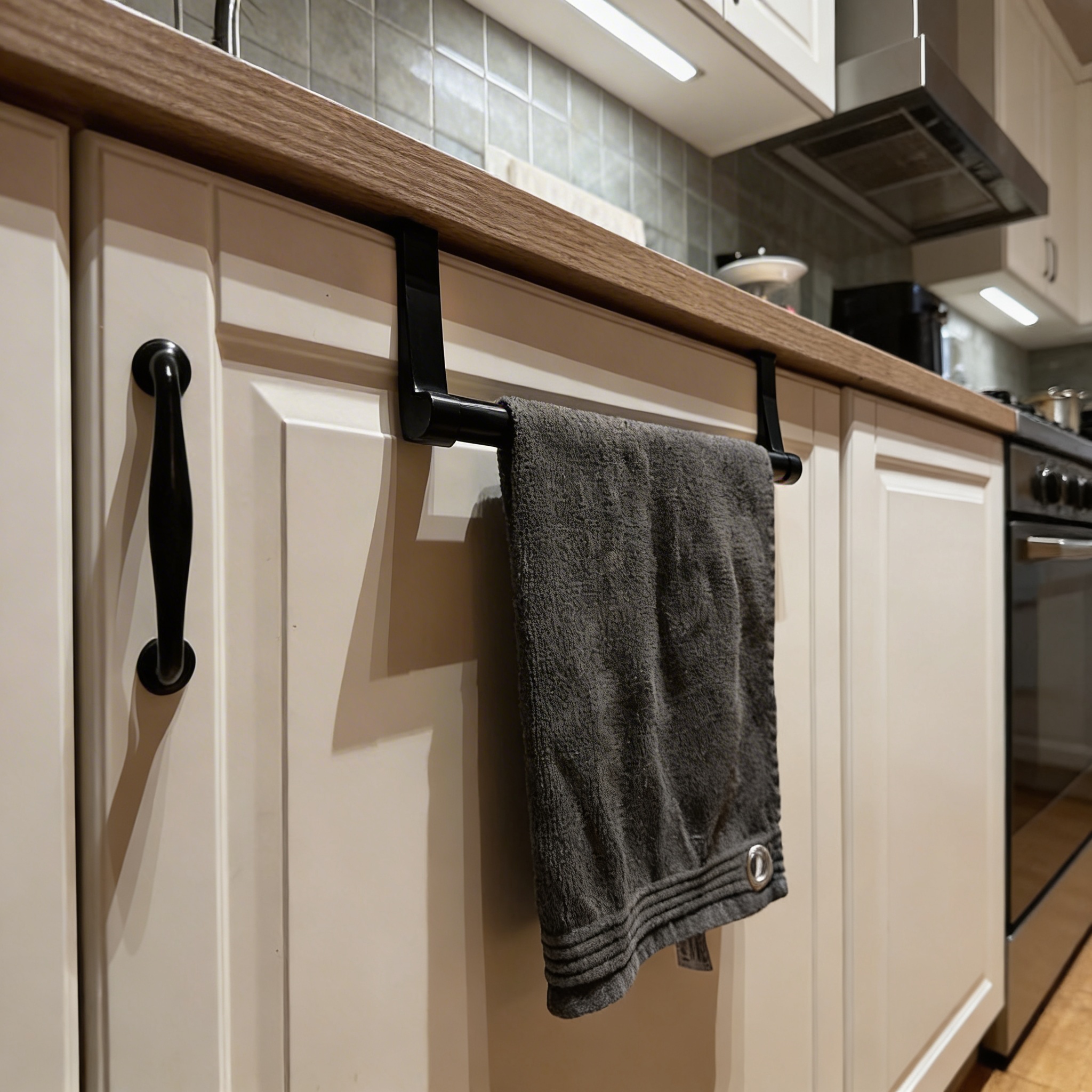 Suporte para Toalha de Bancada – Praticidade e Elegância para sua Cozinha - Imagem 3