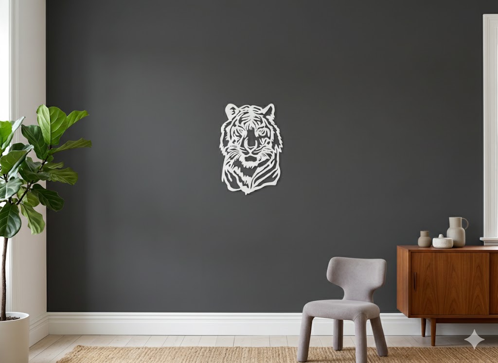 Tigre decoração de parede